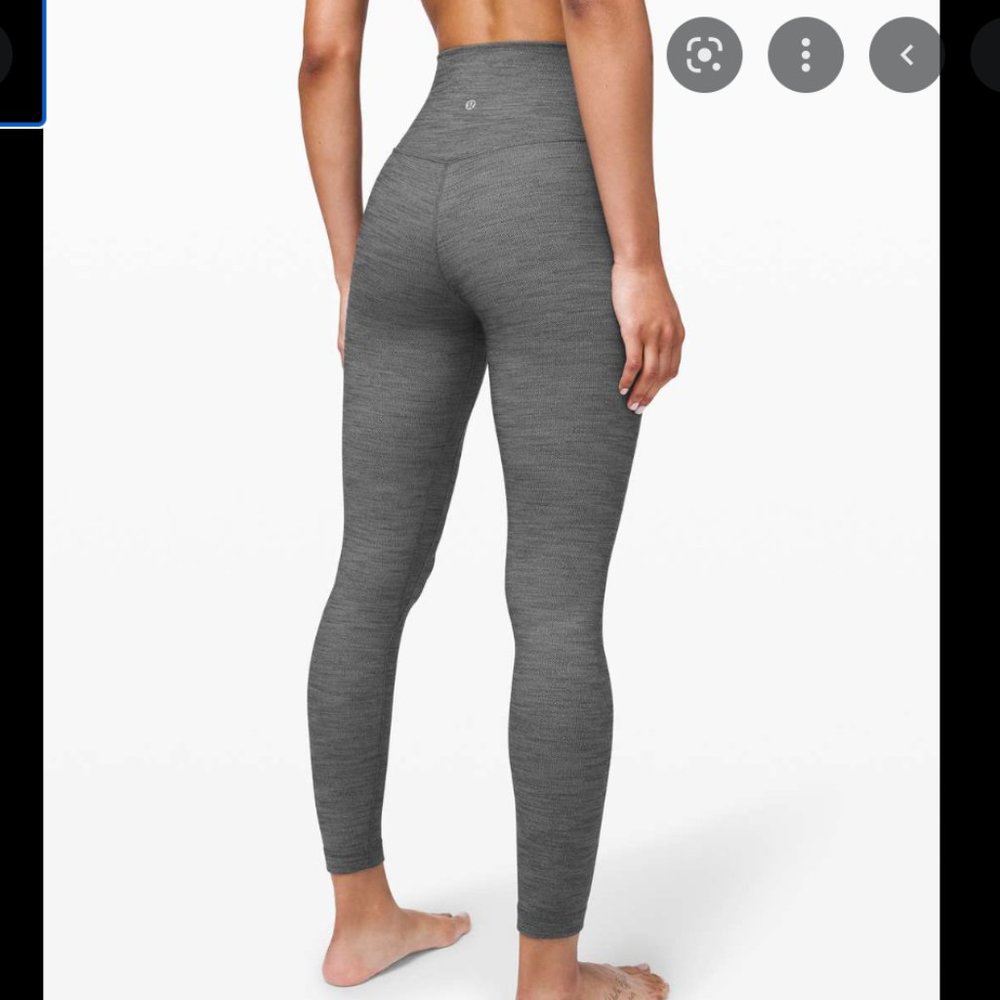 Lululemon Grey Align Leggings 31"